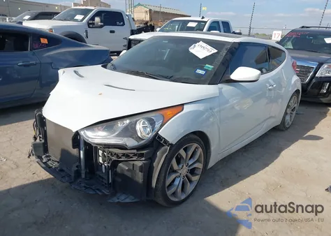 2015 Hyundai Veloster from USA, damaged, VIN KMHTC6AD9FU232473